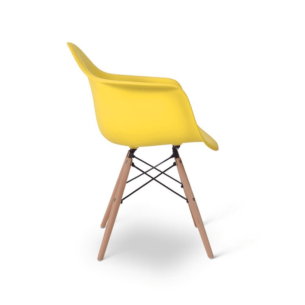 Кресло EAMES DAW ярко-желтый