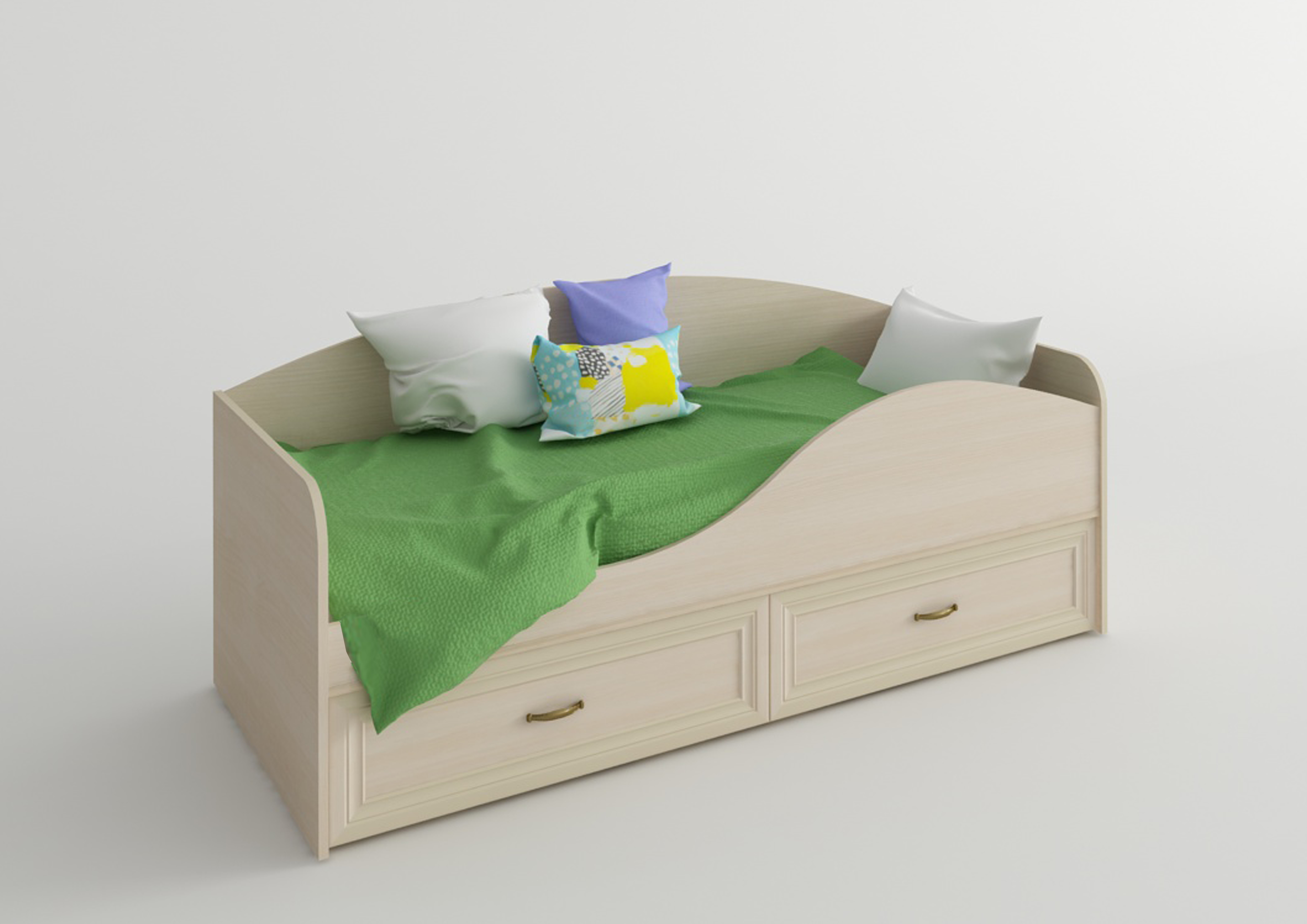 Кровать детская Классик 1600