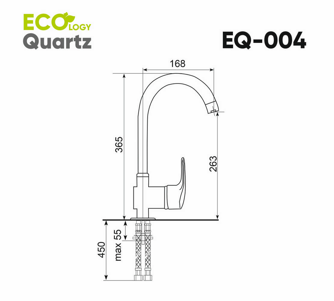 Смеситель Ecology Quartz EQ-004