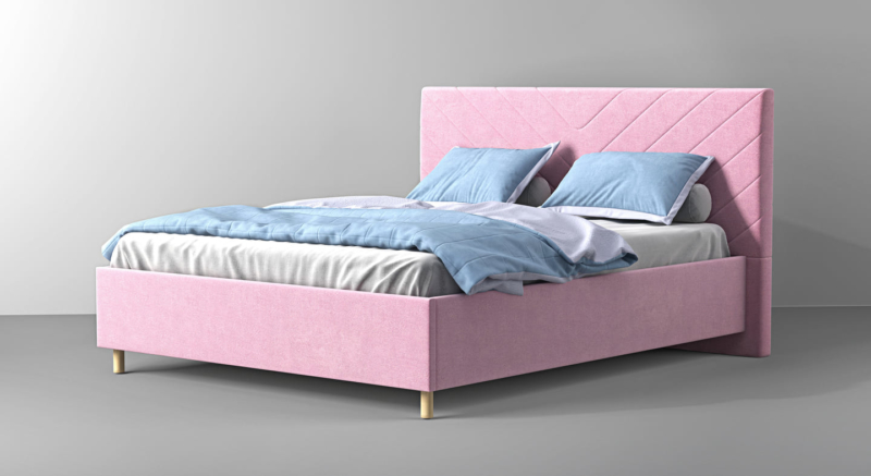 Кровать в мягкой обивке Adela 1600