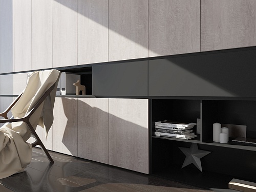 Серый тёмный 