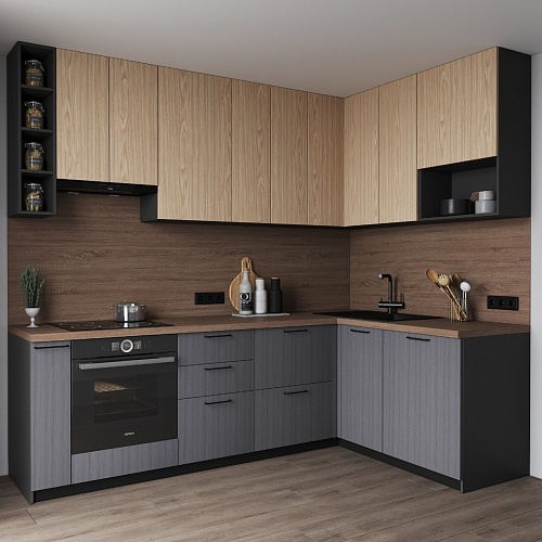 Сандал серый и Карпатская ель 