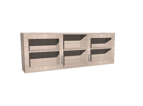 Полка три секции, с двумя дверями и нишами Шимо Св. 