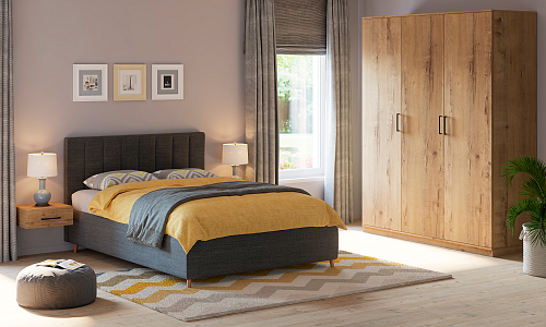 Спальня Бунратти с кроватью Модена 