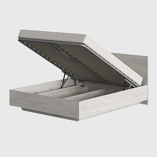 Кровать с парящим основанием Квадро 1400  Кровать с парящим основанием Квадро 1400