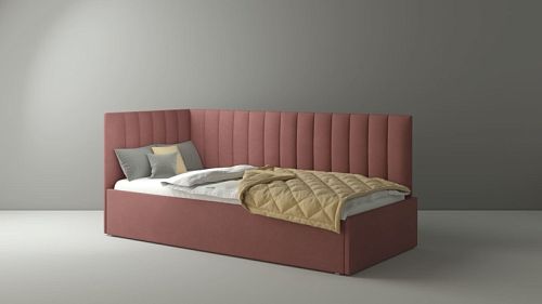 Кровать в мягкой обивке Cleo 900  Кровать в мягкой обивке Cleo 900