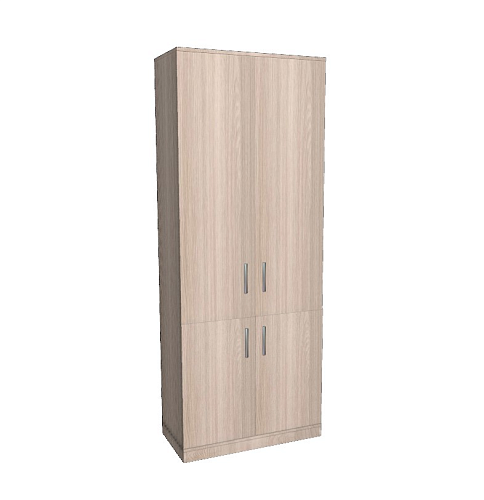 Шкаф двустворчатый многоцелевой с четырьмя дверьми 