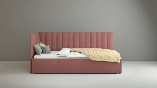 Кровать в мягкой обивке Cleo 900  Кровать в мягкой обивке Cleo 900