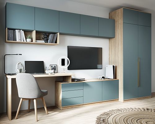 Гостиная-студия Пасифай/Дуб Сонома 