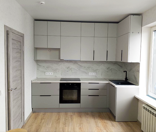 Кухня Sky Grey Matt (цена указана за погонный метр) 