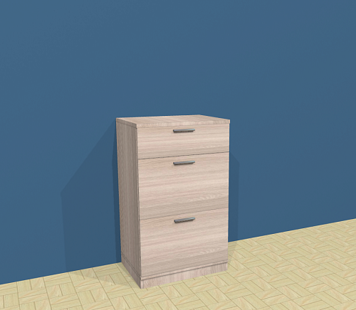 Обувница три отделения Шимо Св. 