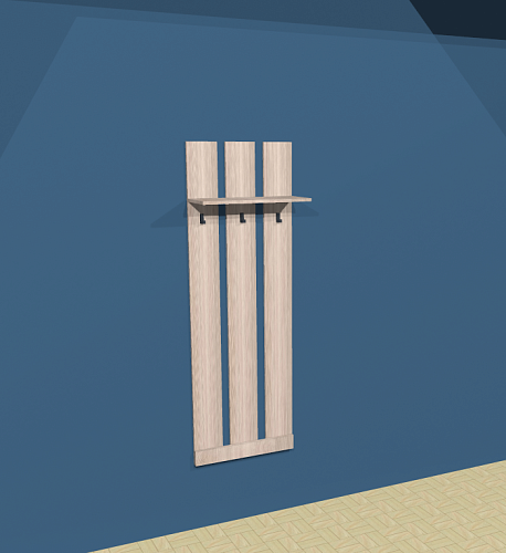 Вешалка-заборчик узкая Шимо Св. 