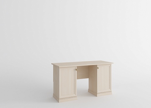 СТ1416 Т2/АА Письменный стол 1416 мм две тумбы с двумя дверьми Классик 