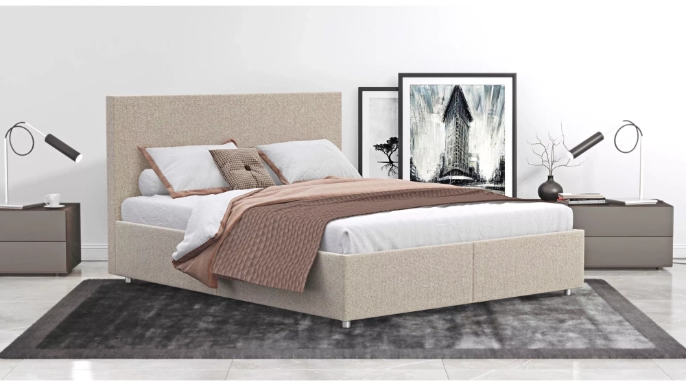 Кровать в мягкой обивке Comfy 1600